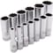 Dynamic Tools 3/8" Drive 13 Piece 12 Point, Deep SAE Socket Set, 1/4" - 1" D010003 - alternate 1